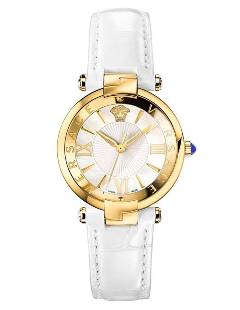 reloj versace mujer blanco 2019|VERSACE.